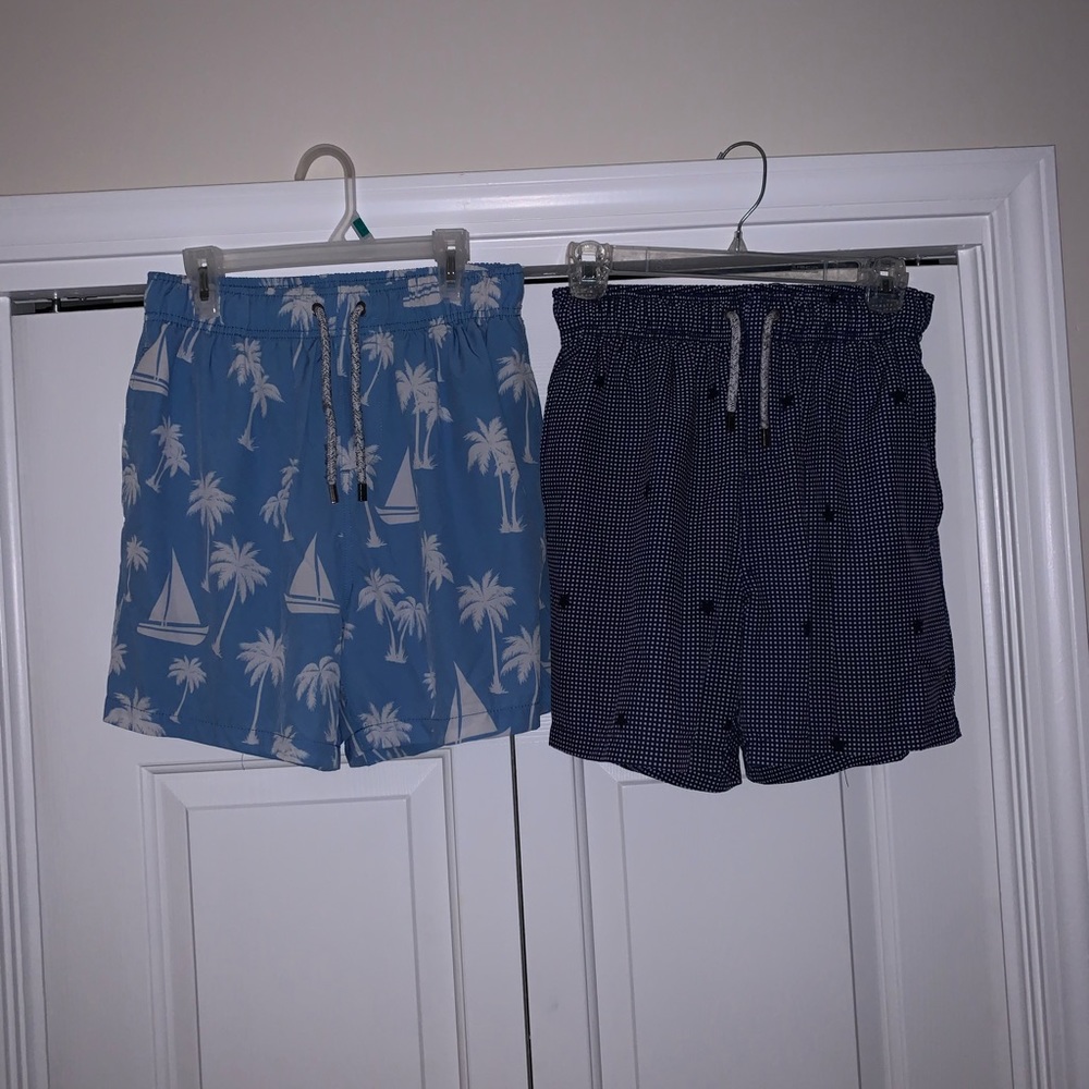 2 Vintage Summer swim trunks